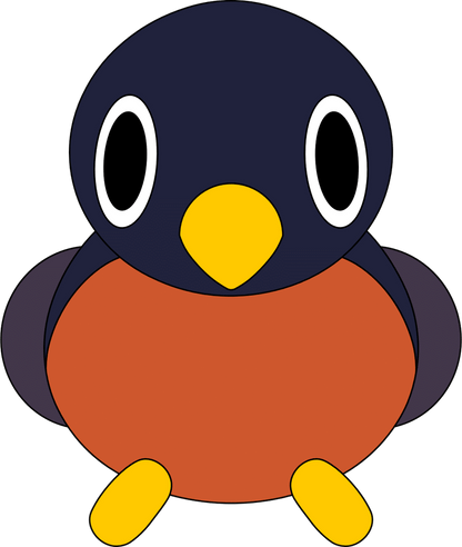 American Robin Plush (9in)