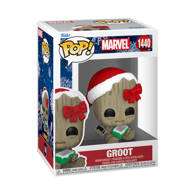 Groot with Gift (Holiday) - PRE-ORDER* 