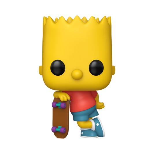 Pop! Bart Simpson mit Skateboard – VORBESTELLUNG*