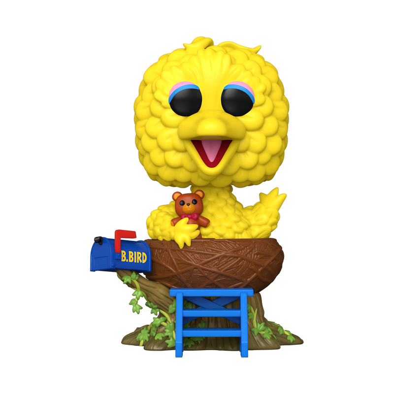 pop deluxe big bird in nest 1612