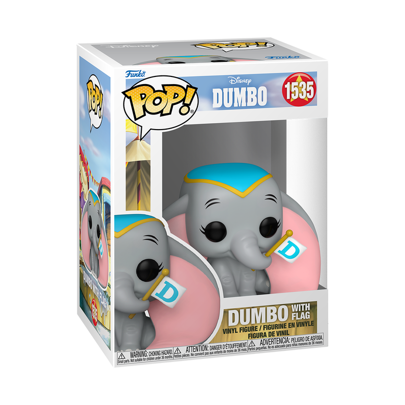 Pop! Dumbo met vlag