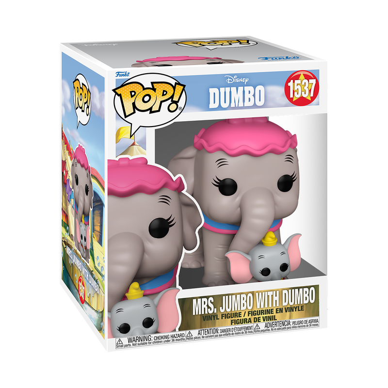 Pop! Super Mrs. Jumbo mit Dumbo