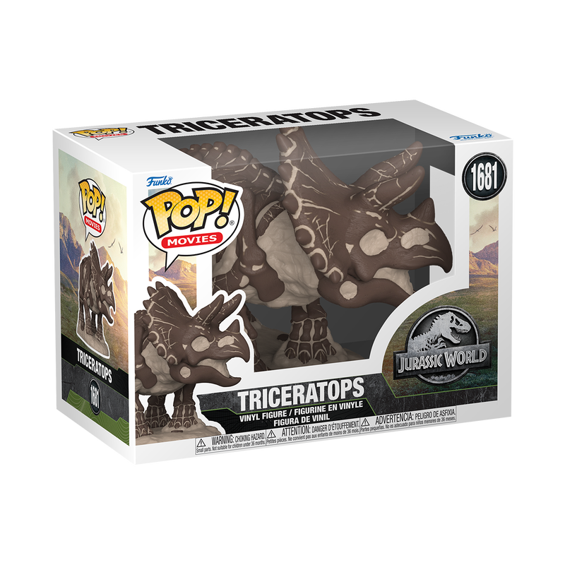 Pop! Triceratops (Fossil) - PRE-ORDER* 