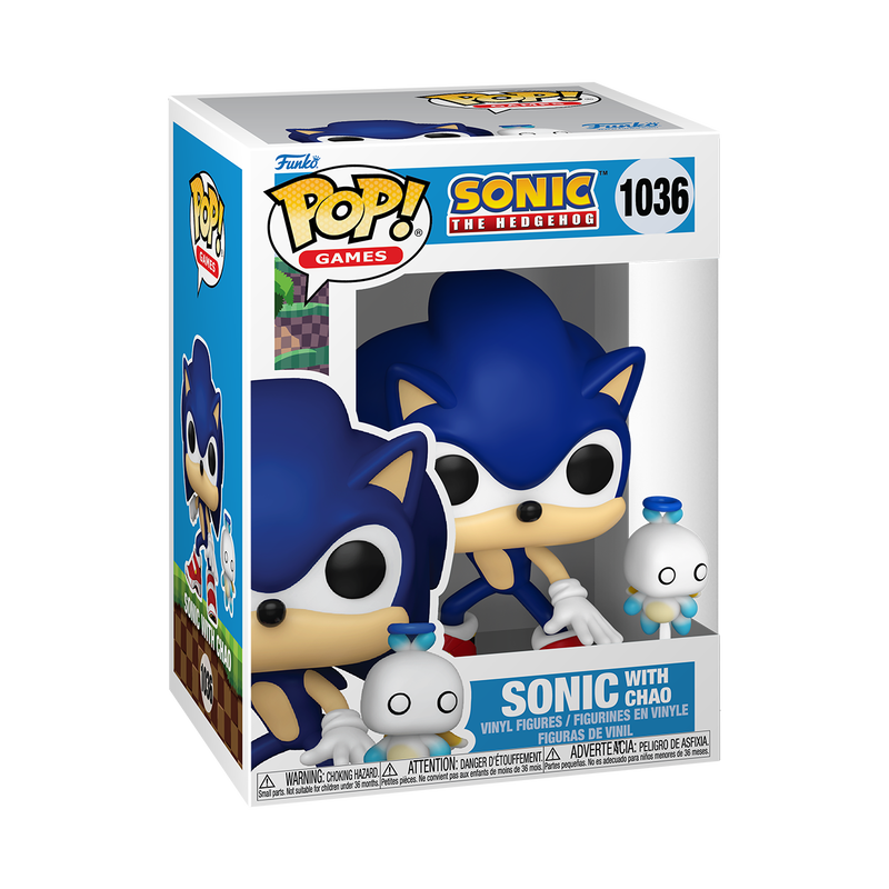 Pop! &amp; Buddy Sonic mit Chao – VORBESTELLUNG*