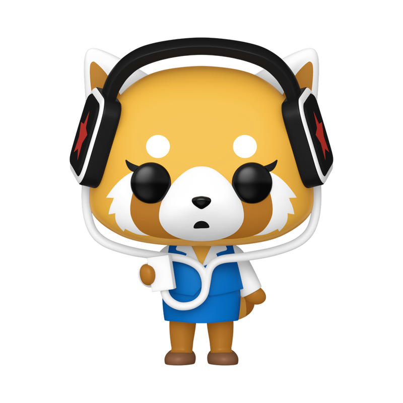 Pop! Aggretsuko mit Kopfhörern