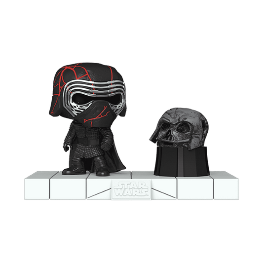 Pop! Deluxe Kylo Ren avec le Casque de Dark Vador