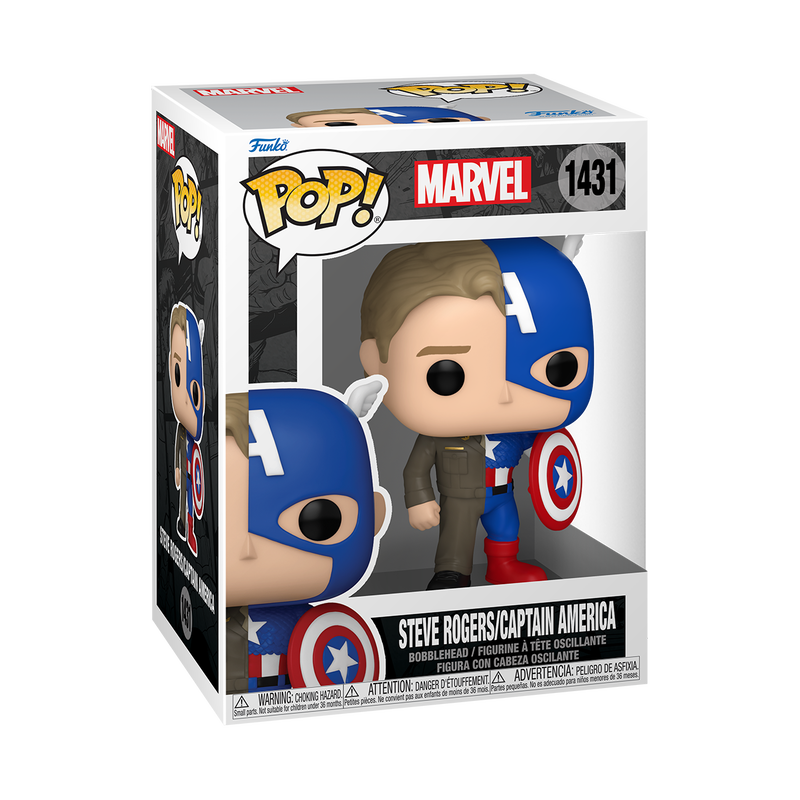 Pop! Steve Rogers/Captain America - PRECOMMANDE*