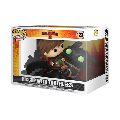 Hiccup with Toothless - Pop! Rides Deluxe - PRE-ORDER*