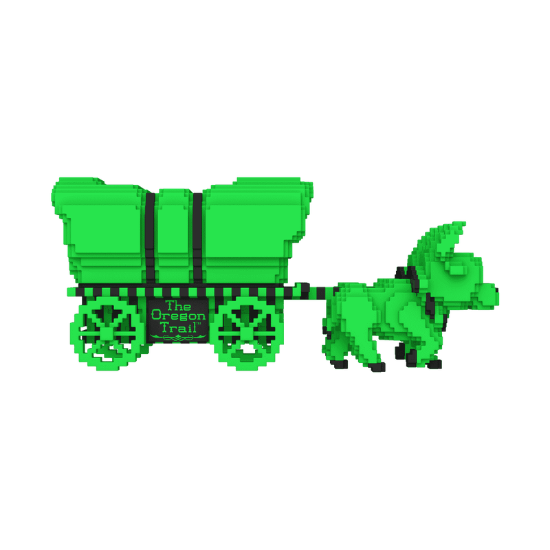 Pop! Rides Super Deluxe the Oregon Trail Oxen and Wagon (Green & Black)