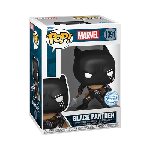 pop black panther with spear 1391