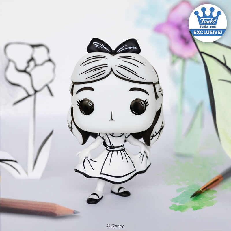 Pop! Alice (Curtsying) (Sketched)