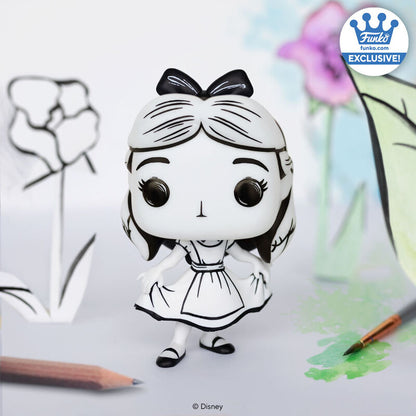 Pop! Alice (Curtsying) (Sketched)