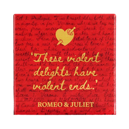 Shakespeare Keramikuntersetzer – Romeo & Julia