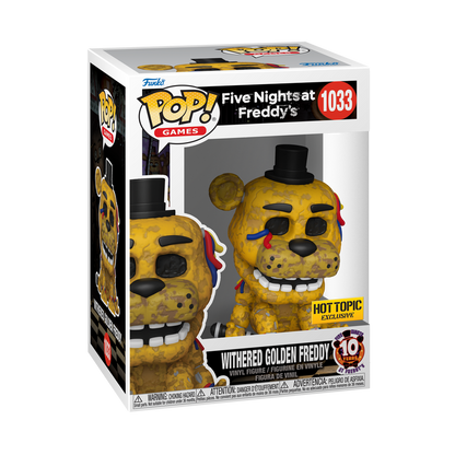 Pop! Withered Golden Freddy