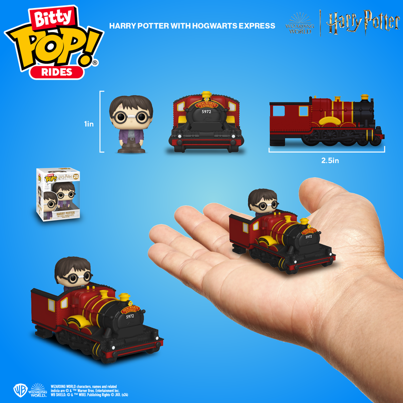 Bitty Pop! Fährt mit Harry Potter und dem Hogwarts Express 