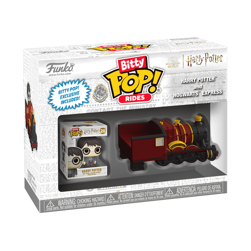 Bitty Pop! Fährt mit Harry Potter und dem Hogwarts Express 