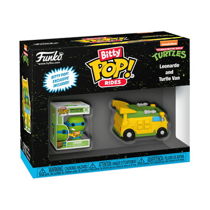Bitty Pop! Fahren Sie mit Leonardo und Turtle Van