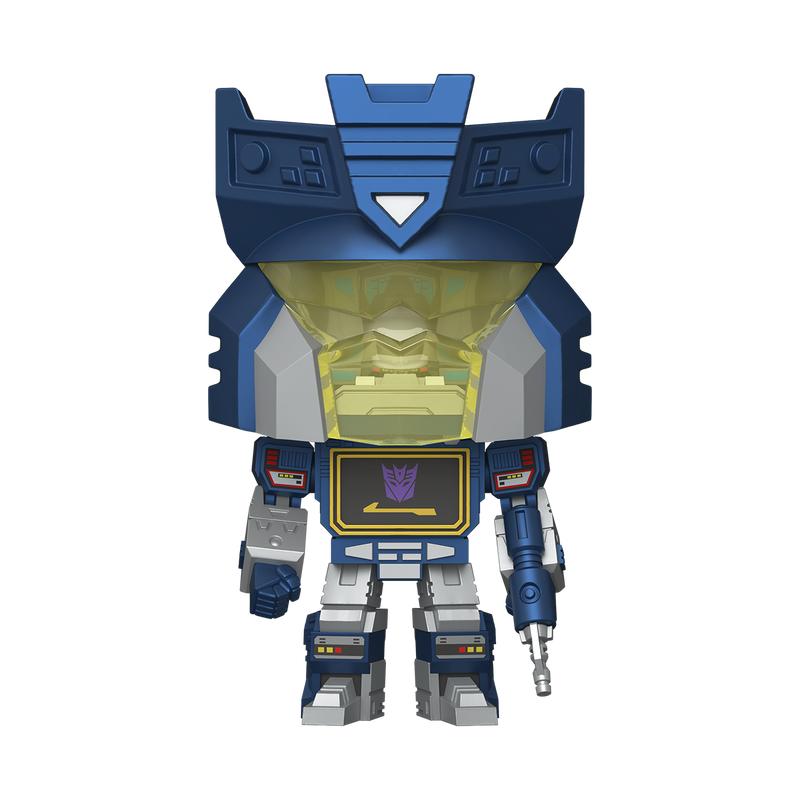 Bitty Pop! Soundwave bot with Rumble