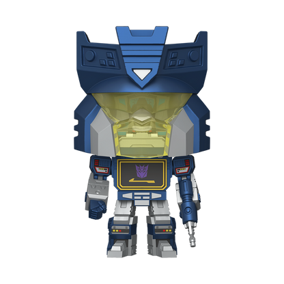 Bitty Pop! Soundwave bot with Rumble