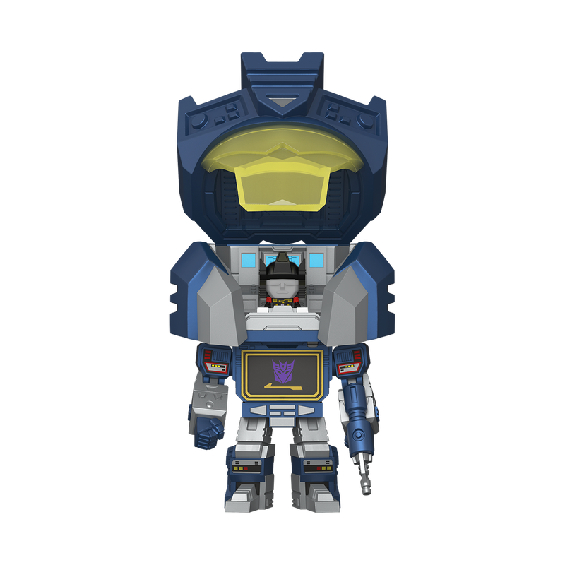 Bitty Pop! Soundwave bot with Rumble