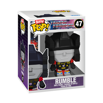 Bitty Pop! Soundwave bot with Rumble