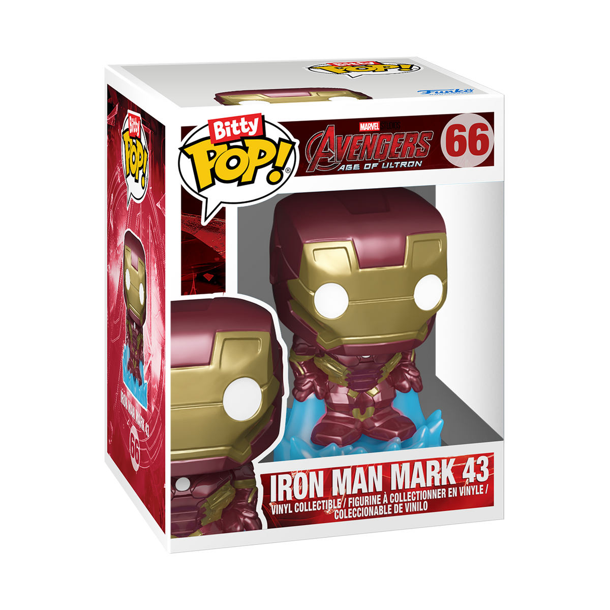 Bitty Pop! Bitty Bot Hulkbuster with Iron Man – détail officiel Funko