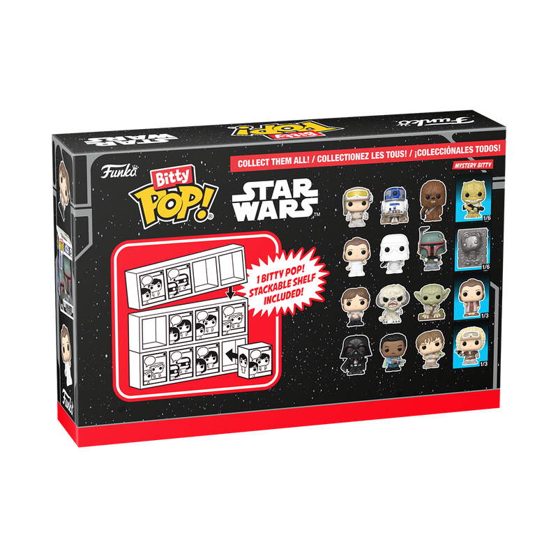 Kleines Pop! Star Wars: Das Imperium schlägt zurück – 4er-Pack, Serie 4