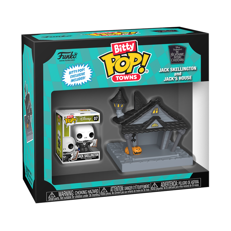 Bitty Pop! Städte Jack Skellington und sein Haus 