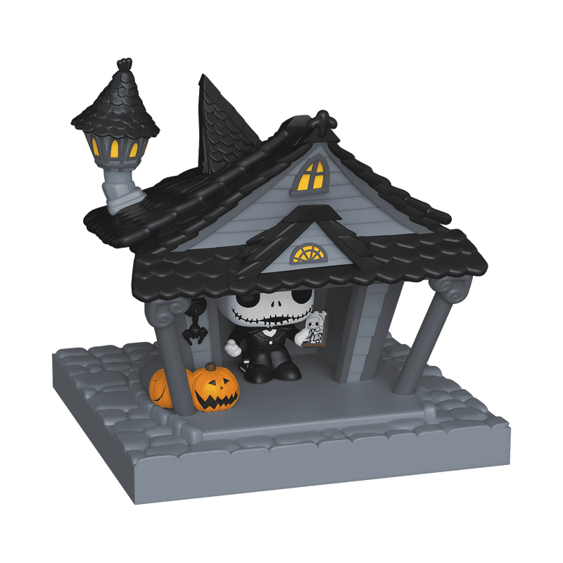 Bitty Pop! Towns Jack Skellington and his House 