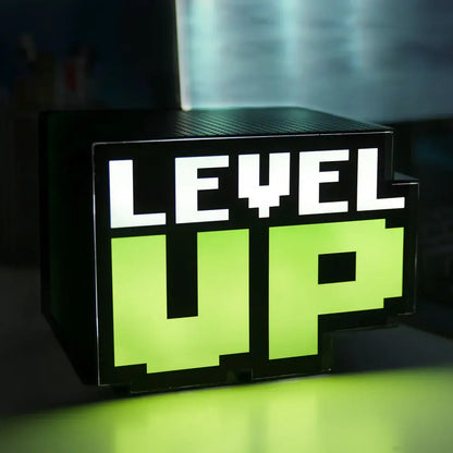 Level Up Lampe mit Sound, Retro-Stil-Spiel