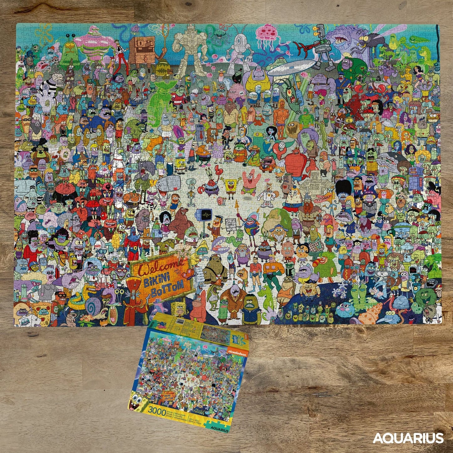 Puzzle SpongeBob – Bikini Bottom 3000p