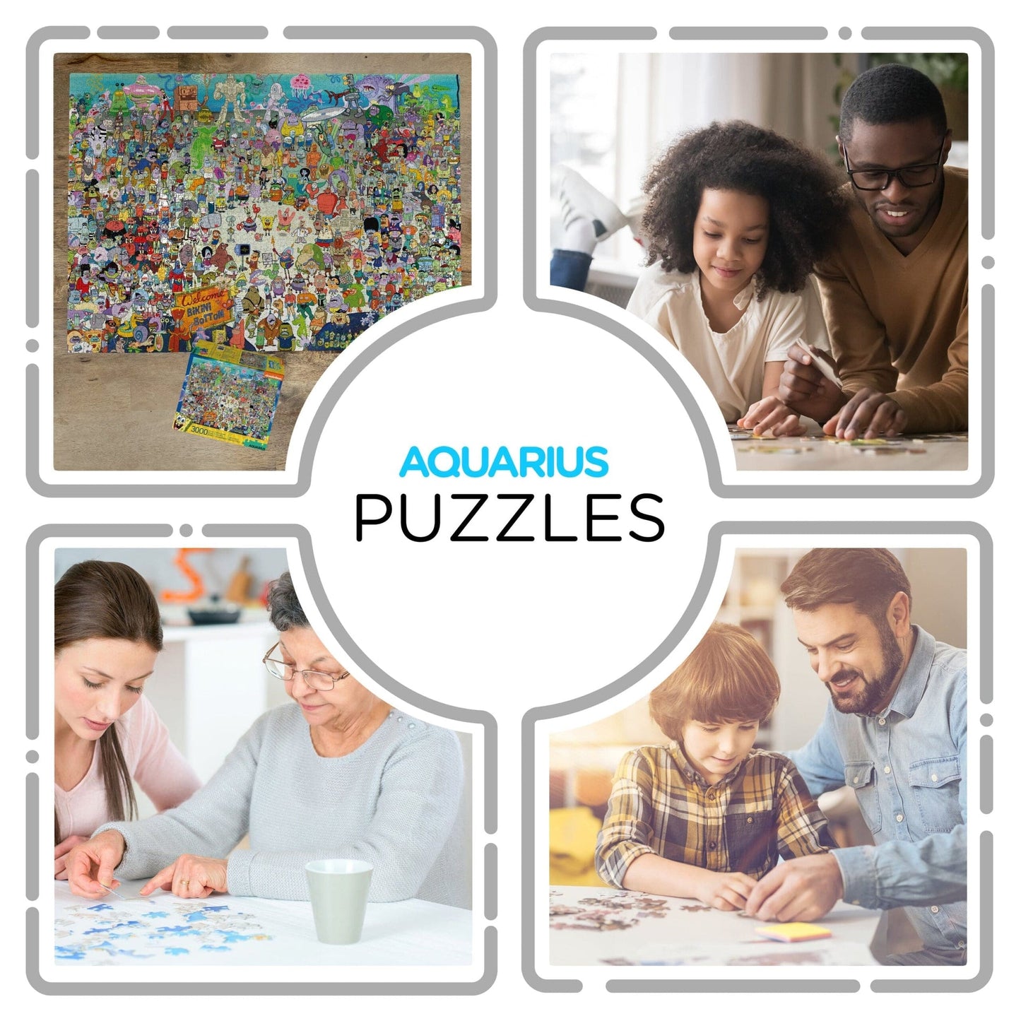 Puzzle SpongeBob – Bikini Bottom 3000p