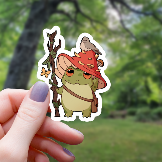 RPG Druid Frog-sticker