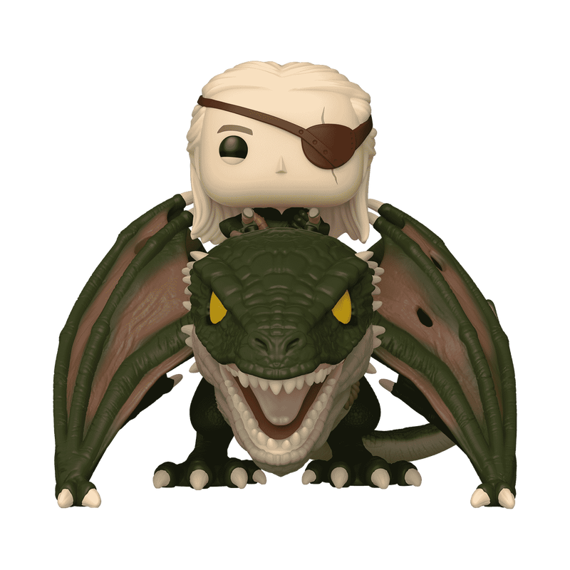 pop rides deluxe aemond targaryen with vhagar 136