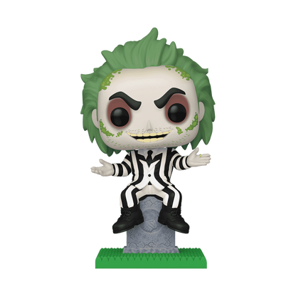 Pop! Plus Beetlejuice on tombstone