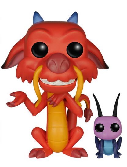 Mushu et Cricket Mulan DISNEY POP N° 167 Mushu and Cricket