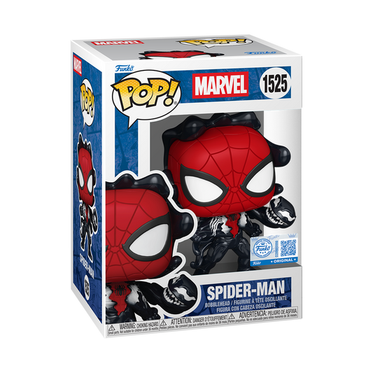 Pop! Spider-Man (Symbiote Bonding) #1525 - vue officielle Funko