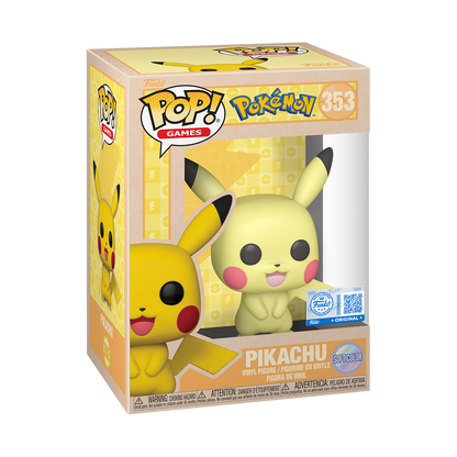 Funko Pop! Pikachu (Soft Color) Pokémon - boîte
