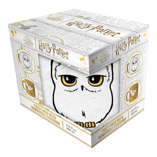 Flauschige Harry-Potter-Tasse – Hedwig