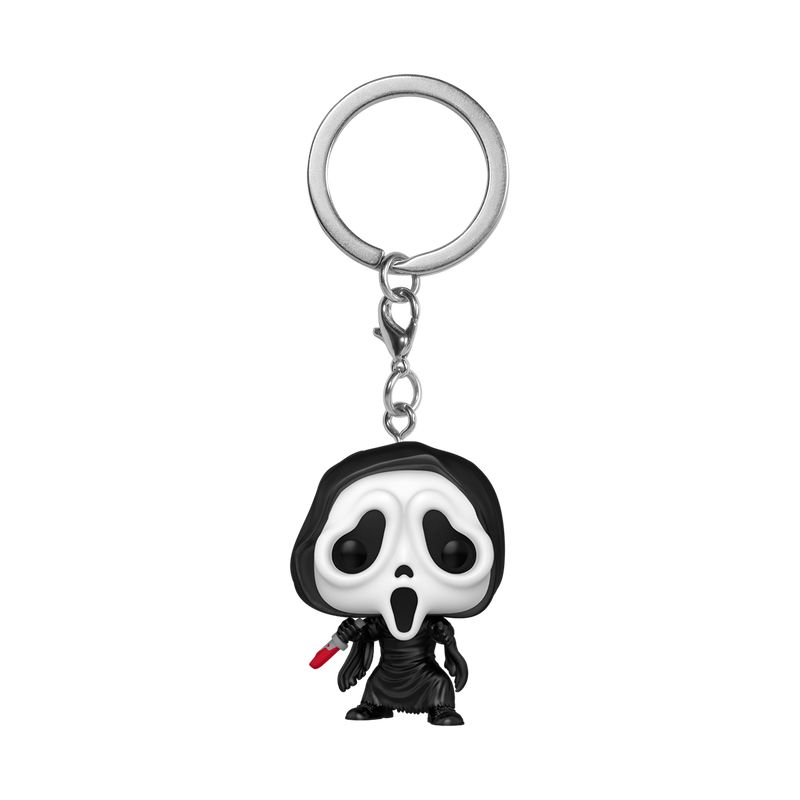 Porte-clés Funko Pop! Ghost Face avec couteau – Scream