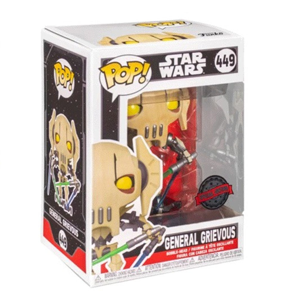 Pop! General Grievous mit Lichtschwertern