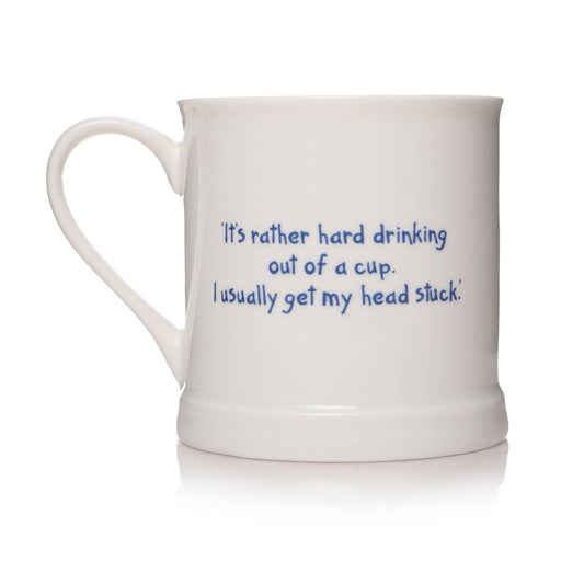 Vintage-Becher in einer Schachtel (355 ml) - Paddington Bär (Kopf steckt fest)