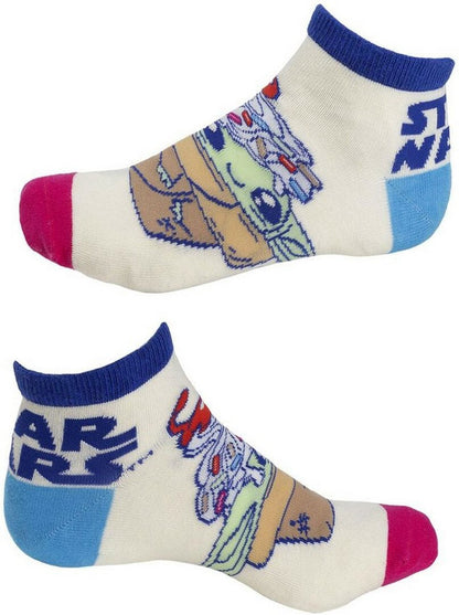 Pack of 3 Pairs of Star Wars Socks - Grogu