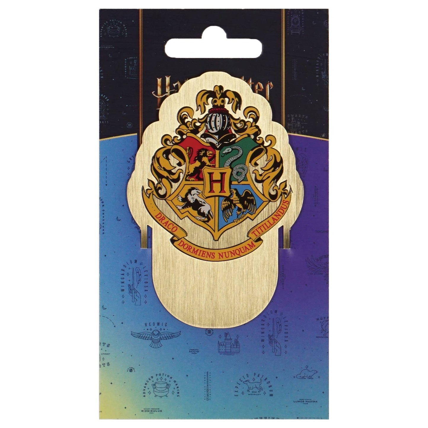 Harry Potter Metal Bookmark - Hogwarts