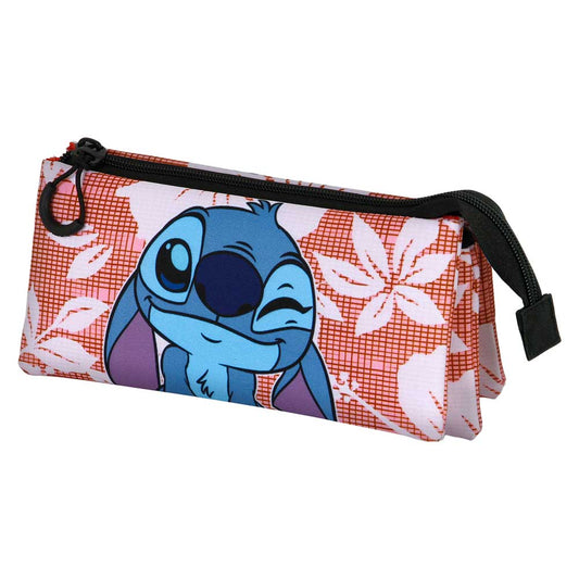 Lilo and Stitch Maui-FAN 2.0 Triple Pencil Case, Pink