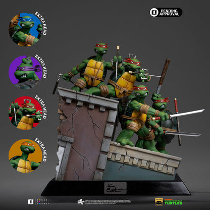 Statue TMNT 1st Cover Set (Signed Version) – Teenage Mutant Ninja Turtles – Art Scale 1/10