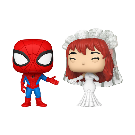 Pop! Spider-Man and MJ 2-Pack – visuel officiel Funko
