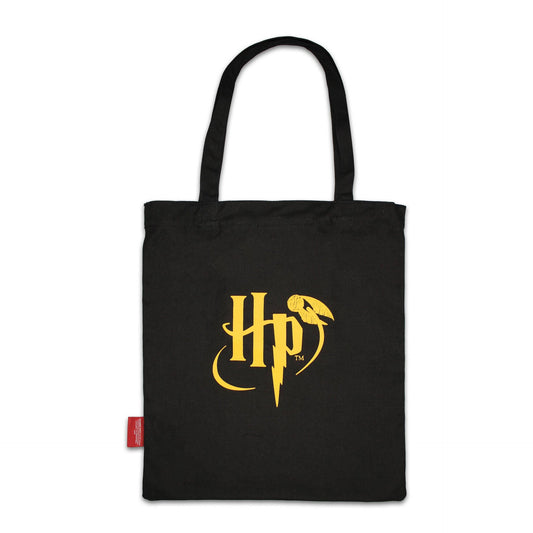 Sac cabas Harry Potter - emblème de Poudlard une couleur