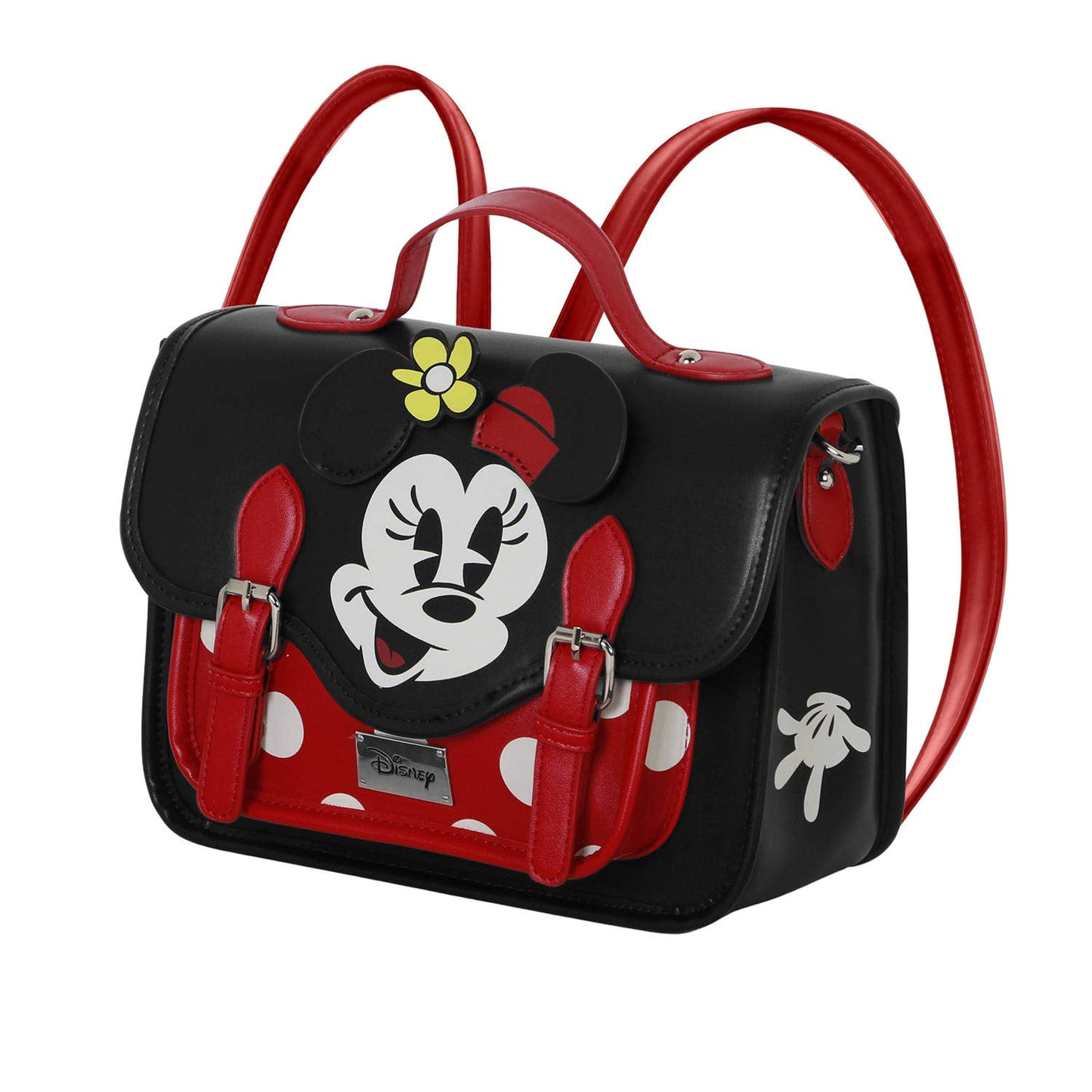 Sac à Bandoulière-Sac à Dos Satchel Disney Minnie Mouse « Face » – Multicolore