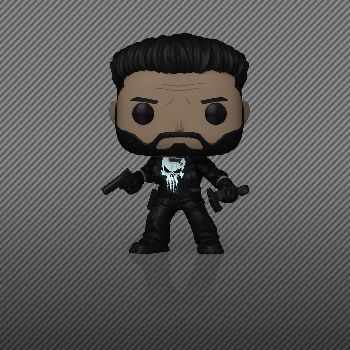 Funko Pop! Punisher One Last Kill Glow #1635 - vue officielle phosphorescente